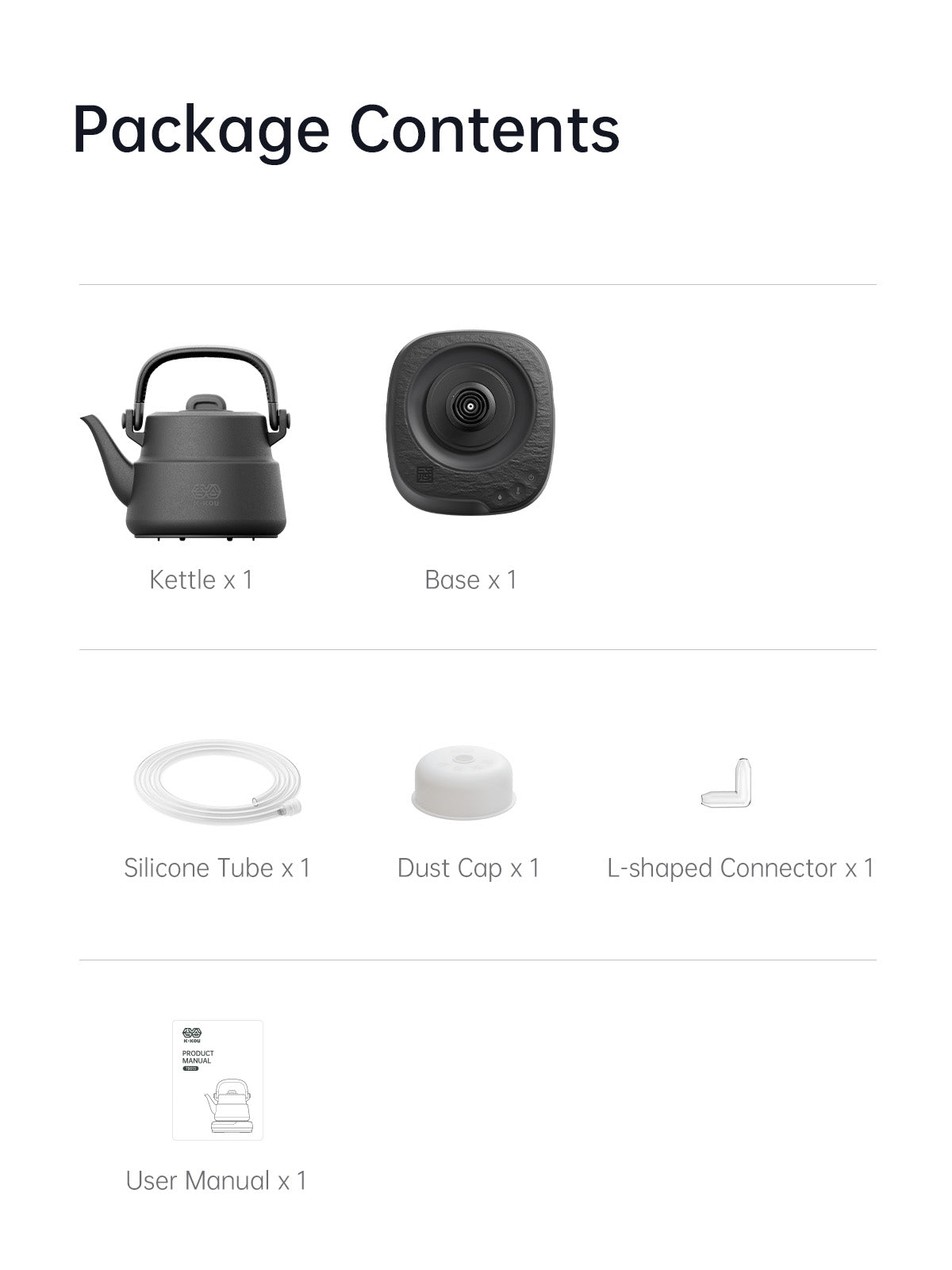 K·KOU TB013 Electric Kettle