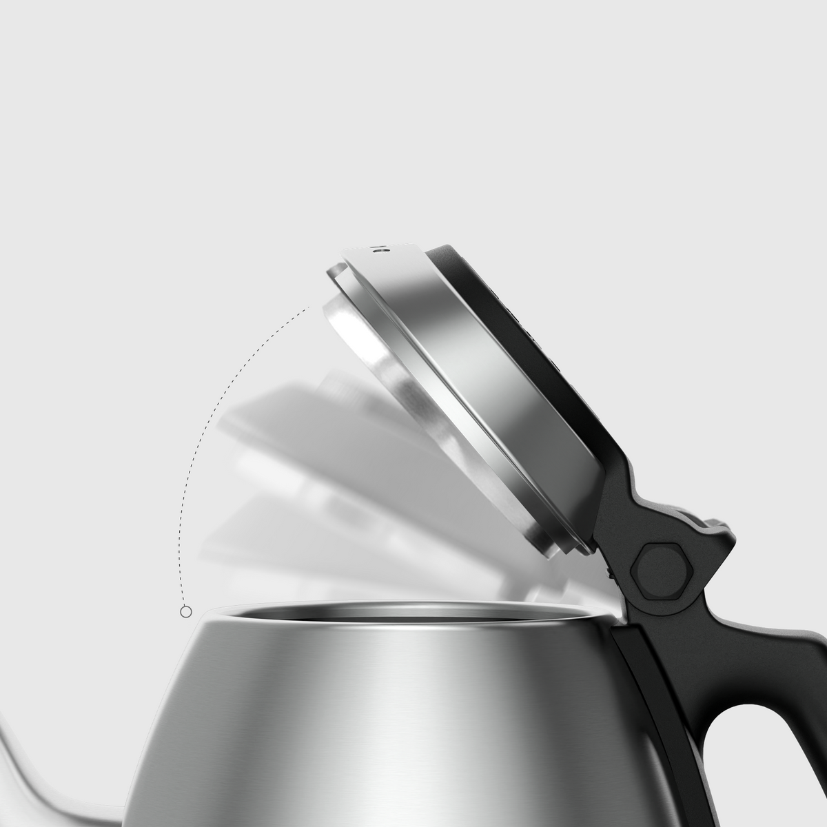 Silent flip lid, itis quiet & elegance