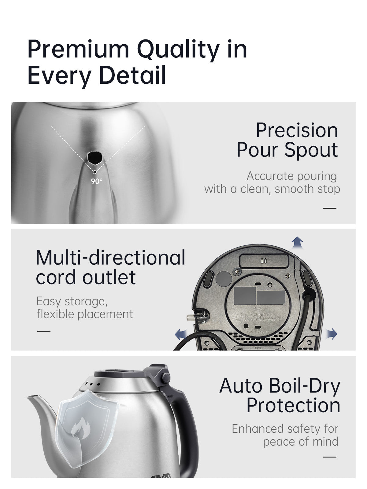 K·KOU TB005 Electric Kettle
