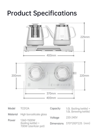 K·KOU TC012A Electric Kettle