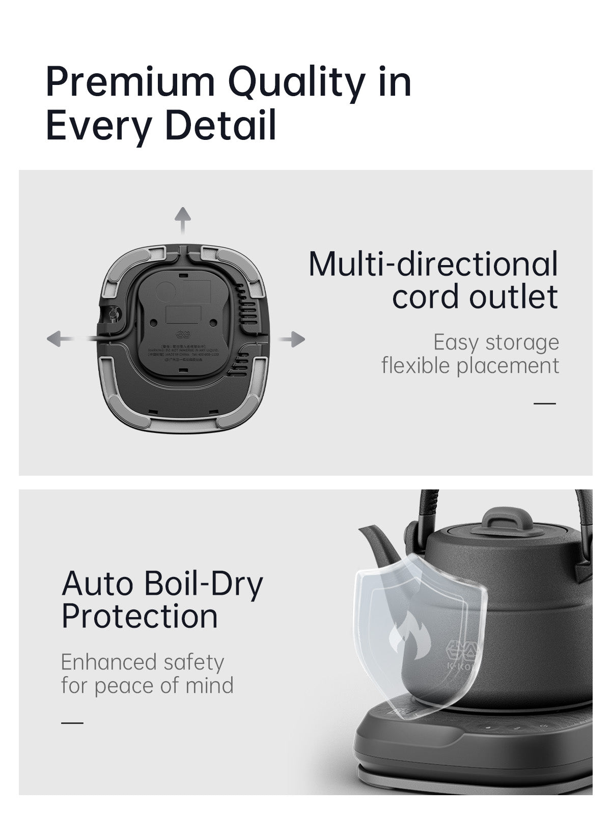 K·KOU TB013 Electric Kettle