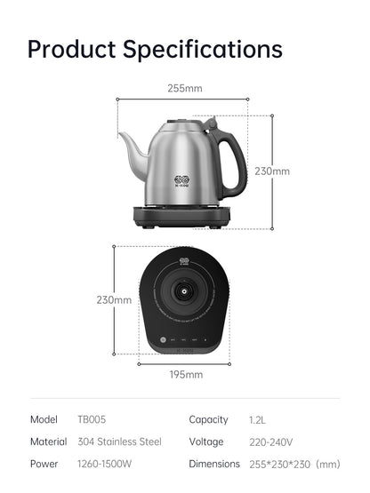 K·KOU TB005 Electric Kettle