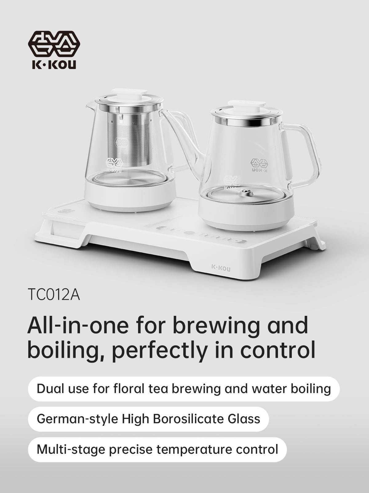 K·KOU TC012A Electric Kettle
