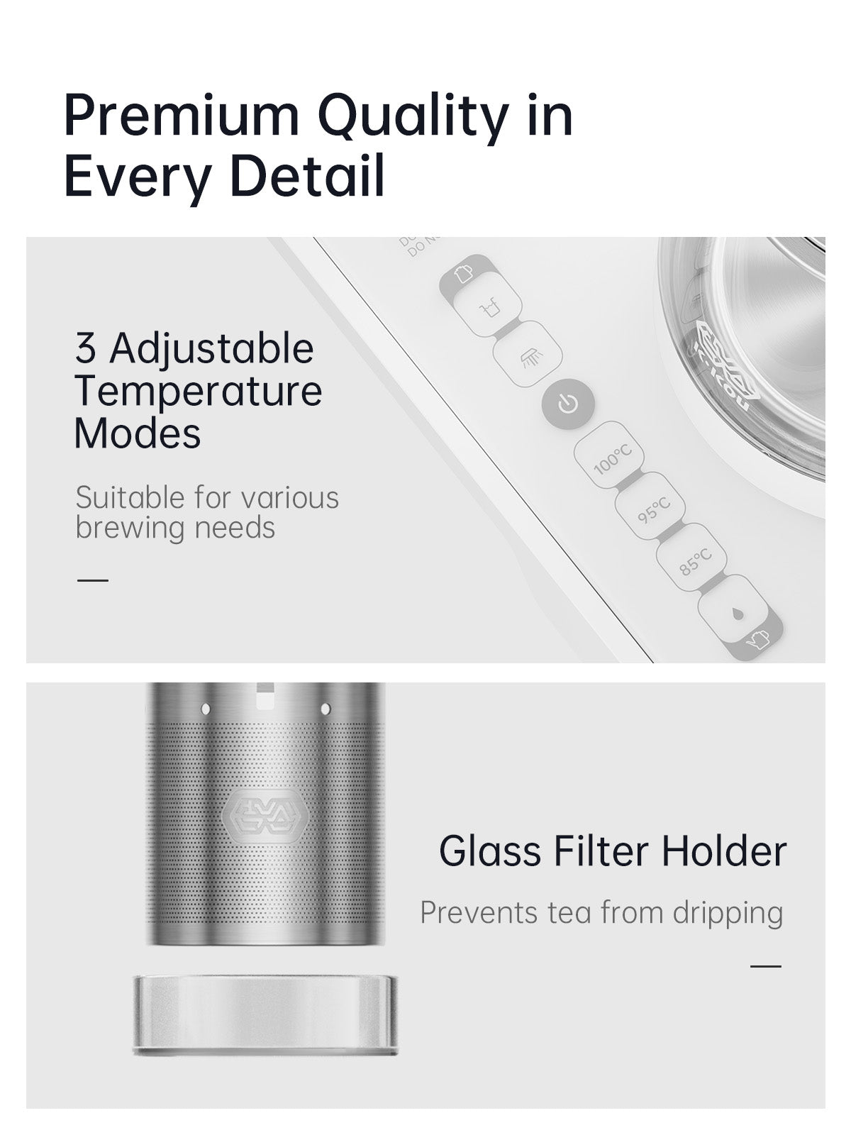 K·KOU TC012A Electric Kettle
