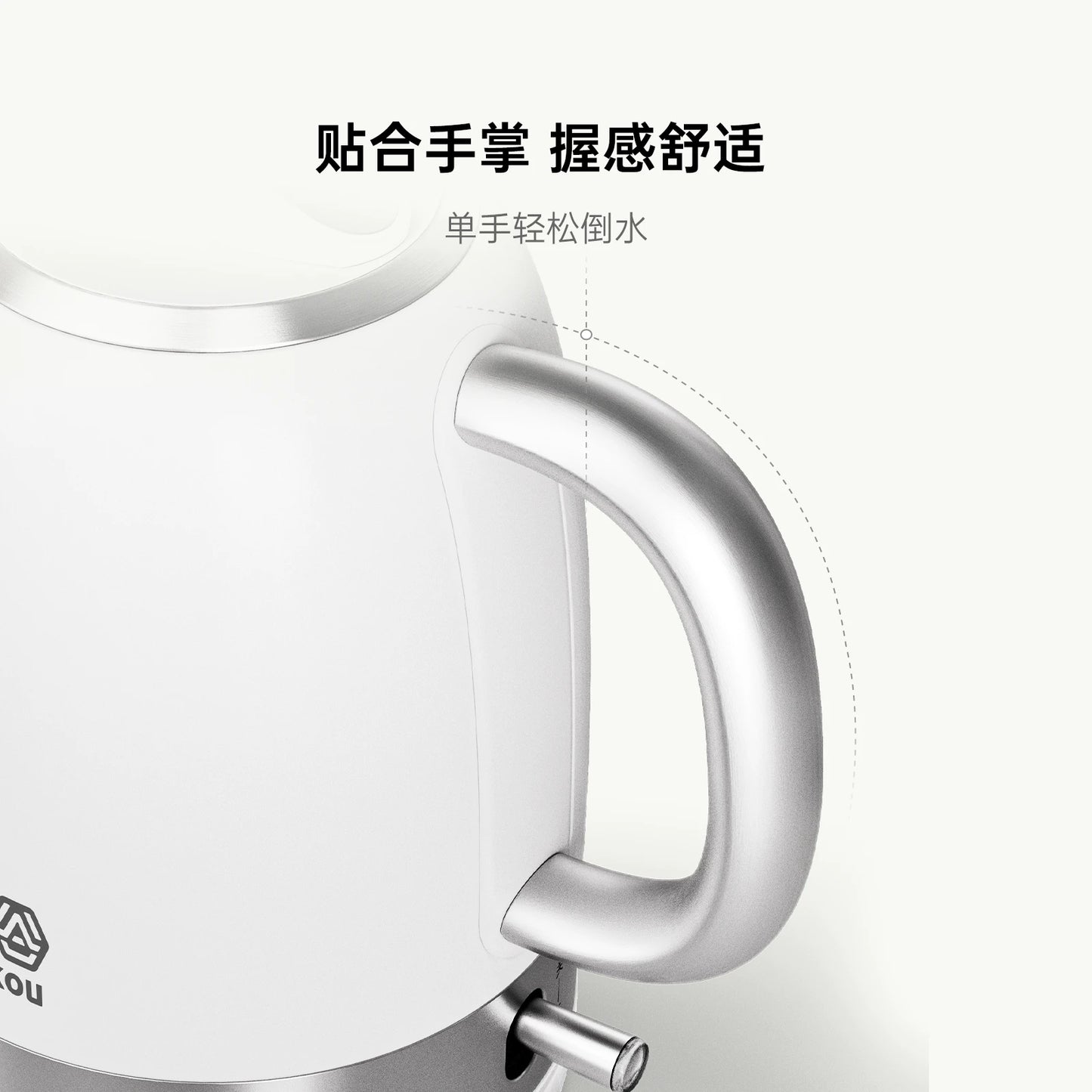 吉谷(K·KOU) EA012A 法式复古电水壶