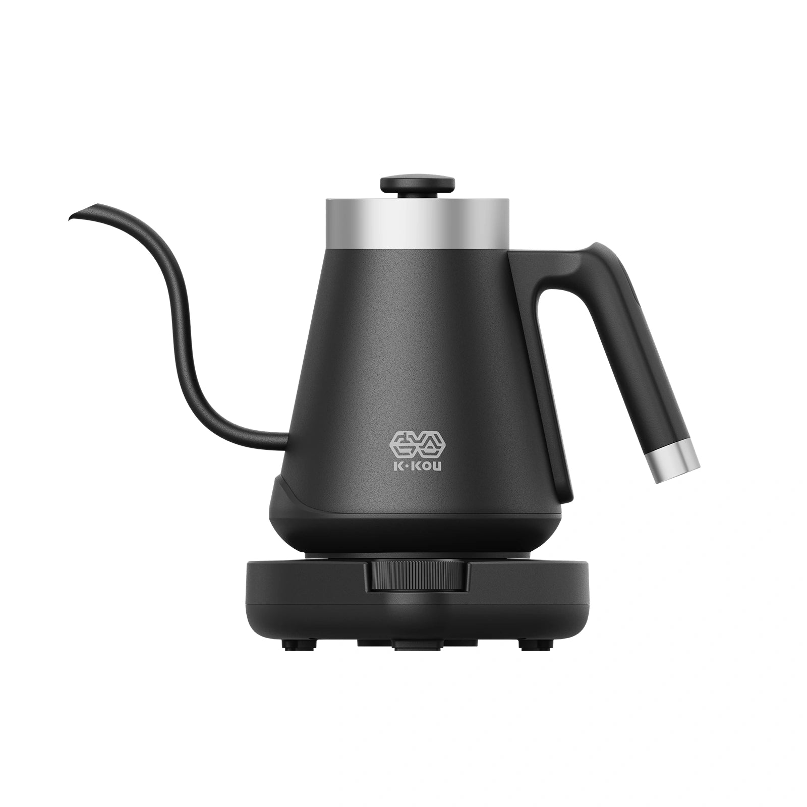 PreciseTemp EA019 Pour Over Kettle | 1°C Precise Temperature Control | Swan Neck Spout | 0.6L