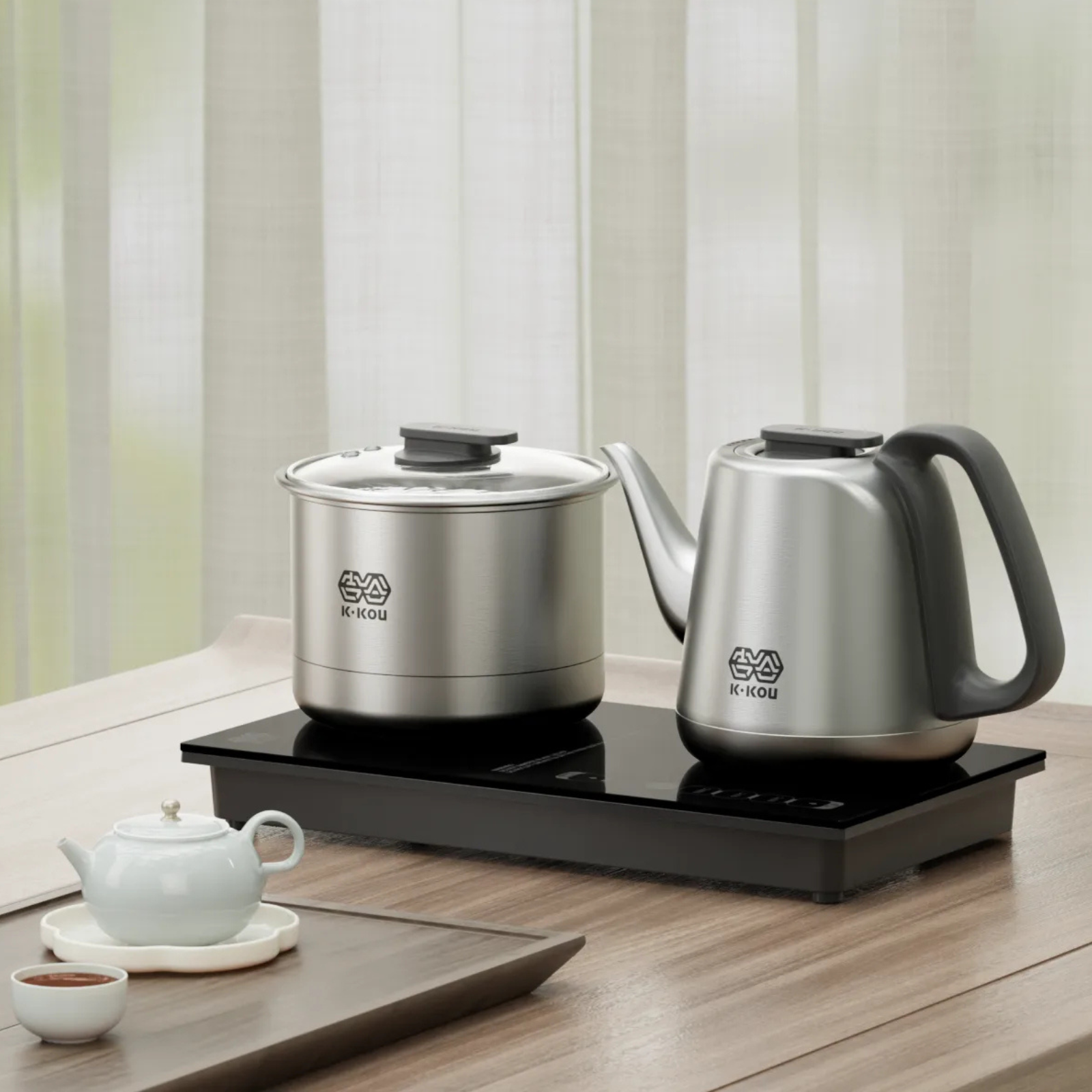 K·KOU Dual Electric Kettle